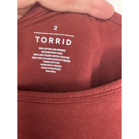Torrid Terra Cotta Cami Size 2 - Picture 3 of 5